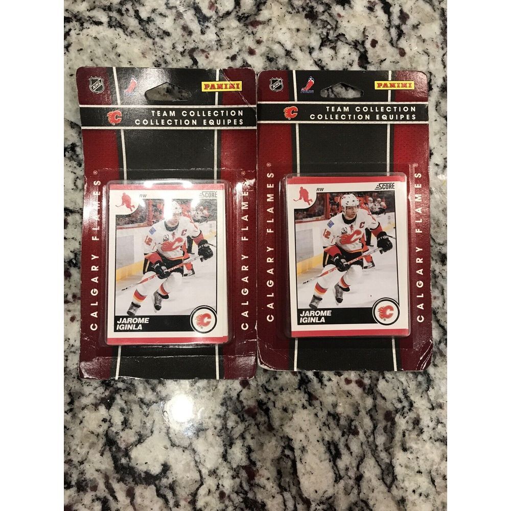 2 2010- 2011 Score‎ Calgary Flames teams Set. NHL RC Panini
